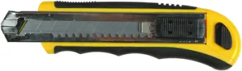 CUTTER BIMATERIAL HOJA 18mm 16cm DEPOSITO 3 HOJAS 614BL VOLA