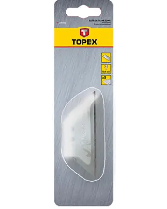 BLISTER 5 HOJAS CUTTER TRAPECIO  61x19mm 76010 VOREL