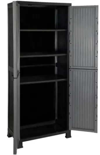 ARMARIO PLASTICO EXTERIOR 3 BANDEJAS 171x39x68cm 75881