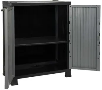 ARMARIO PLASTICO EXTERIOR BAJO 1 BALDA 92x39x68cm 75882