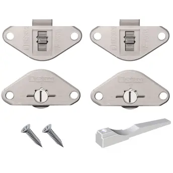 JUEGO ACCESORIOS 12kg SF-12 PLASTICO SAHECO