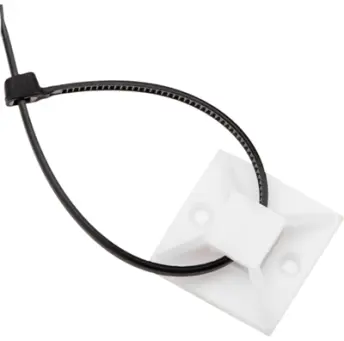 BOLSA 100 BASE BRIDA ADHESIVA BLANCA 19x19mm BBANA19 INDEX