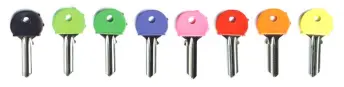 CAJA 200 FUNDAS PLAST FLEXIBLE COLOR SURTIDO LLAVES JMA