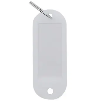 BOLSA 100 LLAVEROS TARJETEROS PLAS COLOR BLANCO A-470