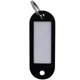 BOLSA 100 LLAVEROS TARJETEROS PLAS COLOR NEGRO A-470