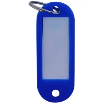 BOLSA 100 LLAVEROS TARJETEROS PLAS COLOR AZUL A-470