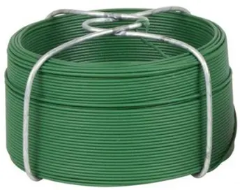 ROLLO 50mt ALAMBRE BOBINAX PLASTIF. VERDE  2/7 0,7/1,2mm
