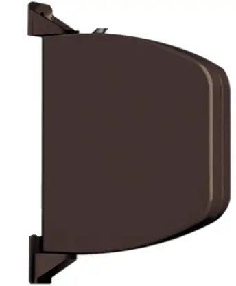 RECOGEDOR PERSIANA MINI MARRON CINTA 14mm ABATIBLE 70040006