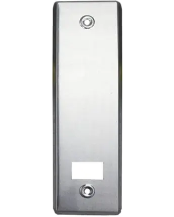 PLACA ALUMINIO PLATA RECOGEDOR PERSIANA R-PA-27 70040074