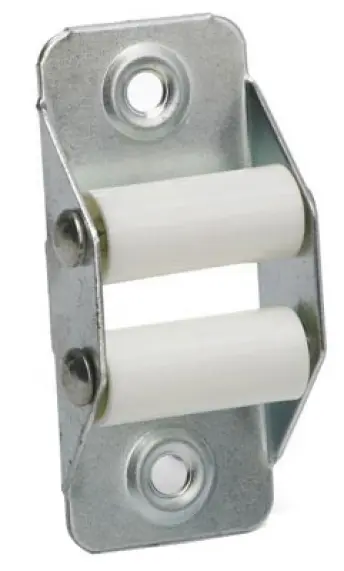 GUIACINTA PERSIANA METAL 2 POLEAS PLASTICO BLANCO 70050048