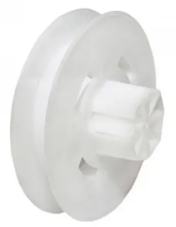 DISCO PLASTICO PERSIANA 140X40mm ESPIGA 12mm CINTA 20mm 70020024