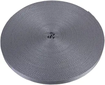 ROLLO 50mt CINTA PERSIANA GRIS 14mm