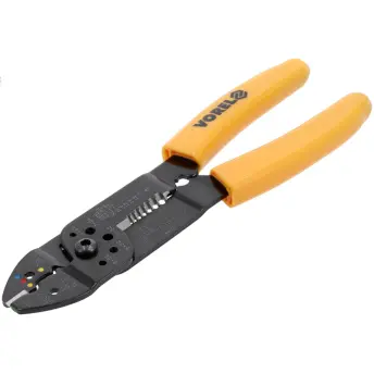 ALICATE PELACABLES TERMINALES 210mm 45012 VOREL