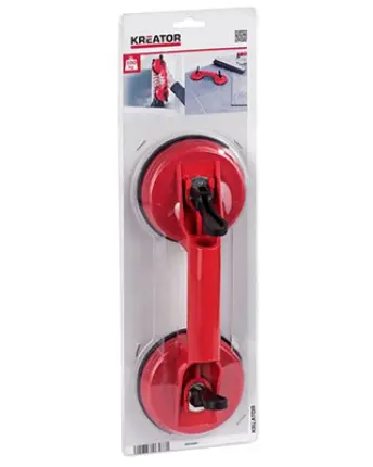 VENTOSA DOBLE DE SUJECCIÓN 115mm 100kg KRTH50402-KRT564002 KREATOR