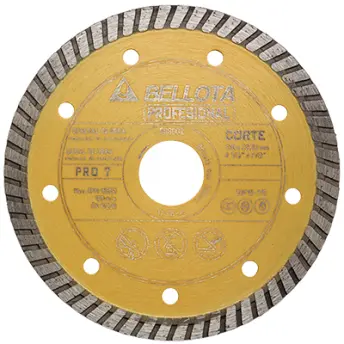 DISCO DIAMANTE TURBO CONTINUO 115mm 50712 BELLOTA