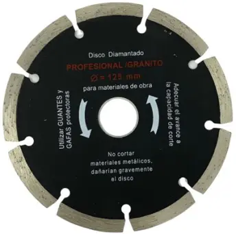 DISCO DIAMANTE MAT. DUROS 115mm GRANITO SEGMENTADO SP115