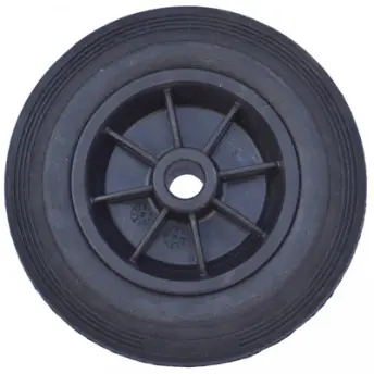 RUEDA CARRETILLA ALMACEN GOMA MACIZA 868-200mm
