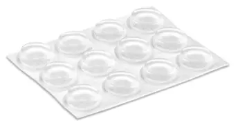 BLISTER 14 GOTA SILICONA TRANSPARENTE 12mm 4051-2 INOFIX