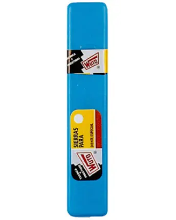 PAQ. 144 PELO SEGUETA MARQUETERIA MADERA 13cm Nº4 WUTO