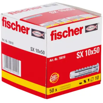 CAJA 50 TACOS FISCHER SX 10x50mm