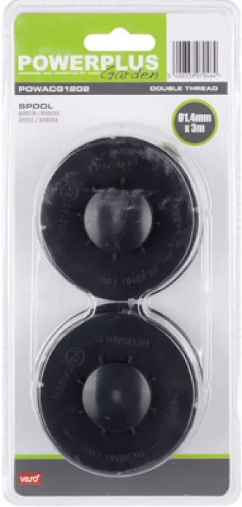 BLISTER 2 BOBINAS HILO CORTABORDES ACG1202 PARA POWEG6015