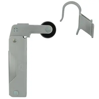RETENEDOR PUERTA HIDRAULICO PLATA mod.1 6499 AMIG