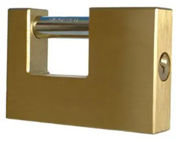 CANDADO CUADRADO LATON 90mm 770R90 BATON