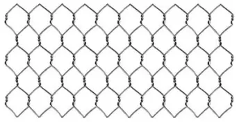 ROLLO 50mt ENREJADO TRIPLE TORSION 13x0,6mm 60cm