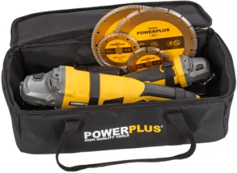 PACK 2 DESBARBADORAs 115mm 750w + 230mm 2000w POWX06250 POWERP