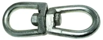 GRILLETE GIRATORIO DOBLE GALV. 6mm