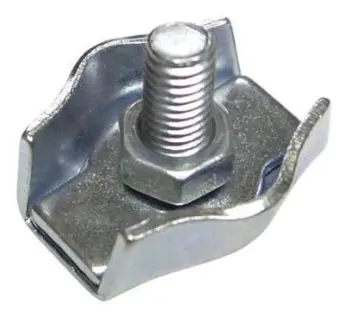 SUJETACABLE PLANO SIMPLE GALV. 2mm