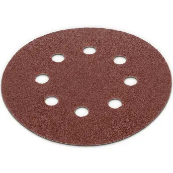 SET 5 DISCOS LIJA VELCRO 125mm G40 KRT230503 KREATOR