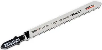 BLISTER 2 HOJAS SIERRA CALAR T 100mm MADERA FINA KRT041003