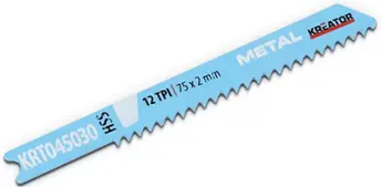 BLISTER 2 HOJAS SIERRA CALAR U 70mm METAL KRT045030
