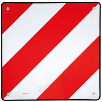 SEÑAL CARGA SOBRESALIENTE 50x50cm RD32975 V20 HOMOLOGADA